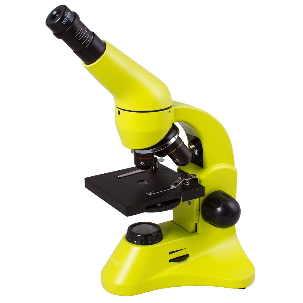 Microscopio Levenhuk Rainbow 50L PLUS Moderno y Colorido