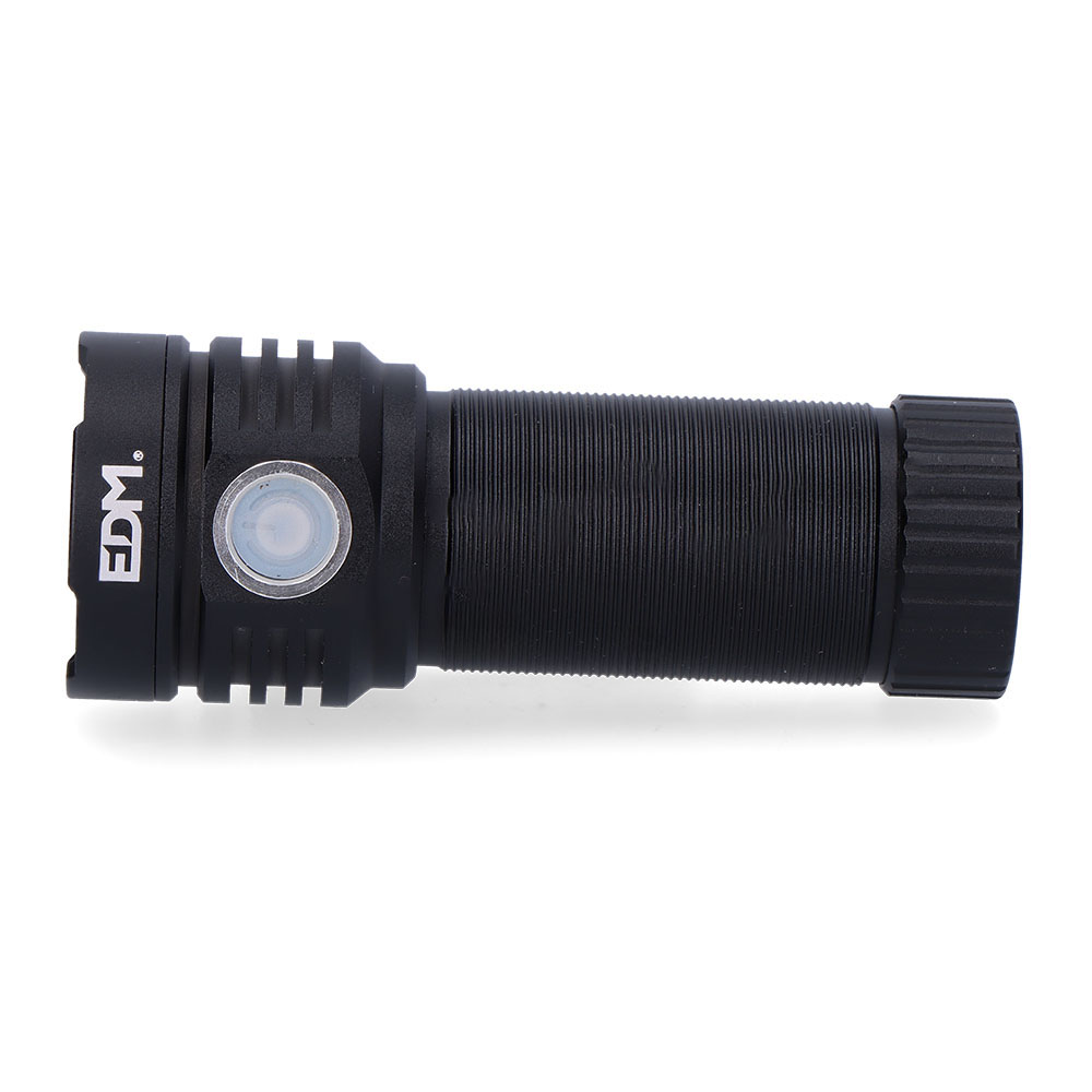 linterna recargable 3 leds 30w 3300lm