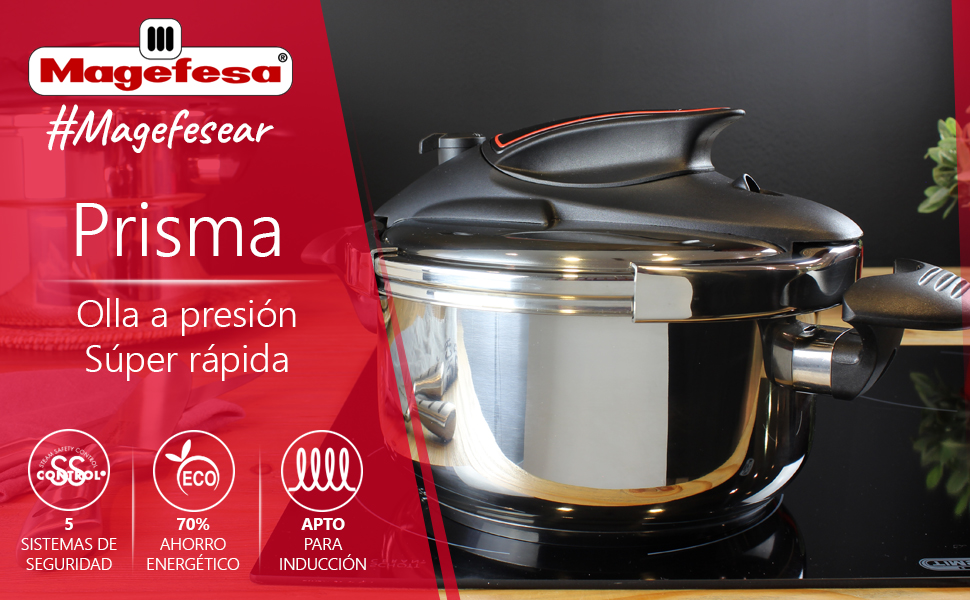 Olla Expréss Magefesa Chef con 22 litros de capacidad por 64,88€ antes  114,46€!!