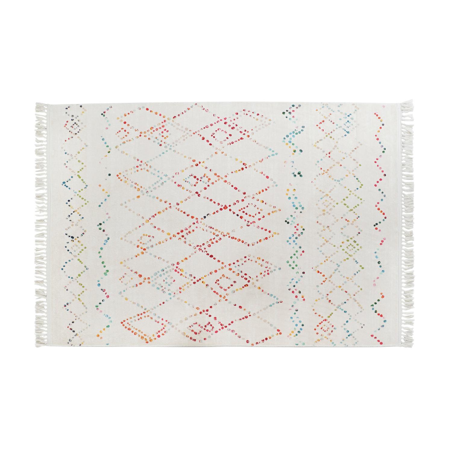ALFOMBRA POLIESTER 160X230X0,7 600 GSM, ROMBOS TX197036