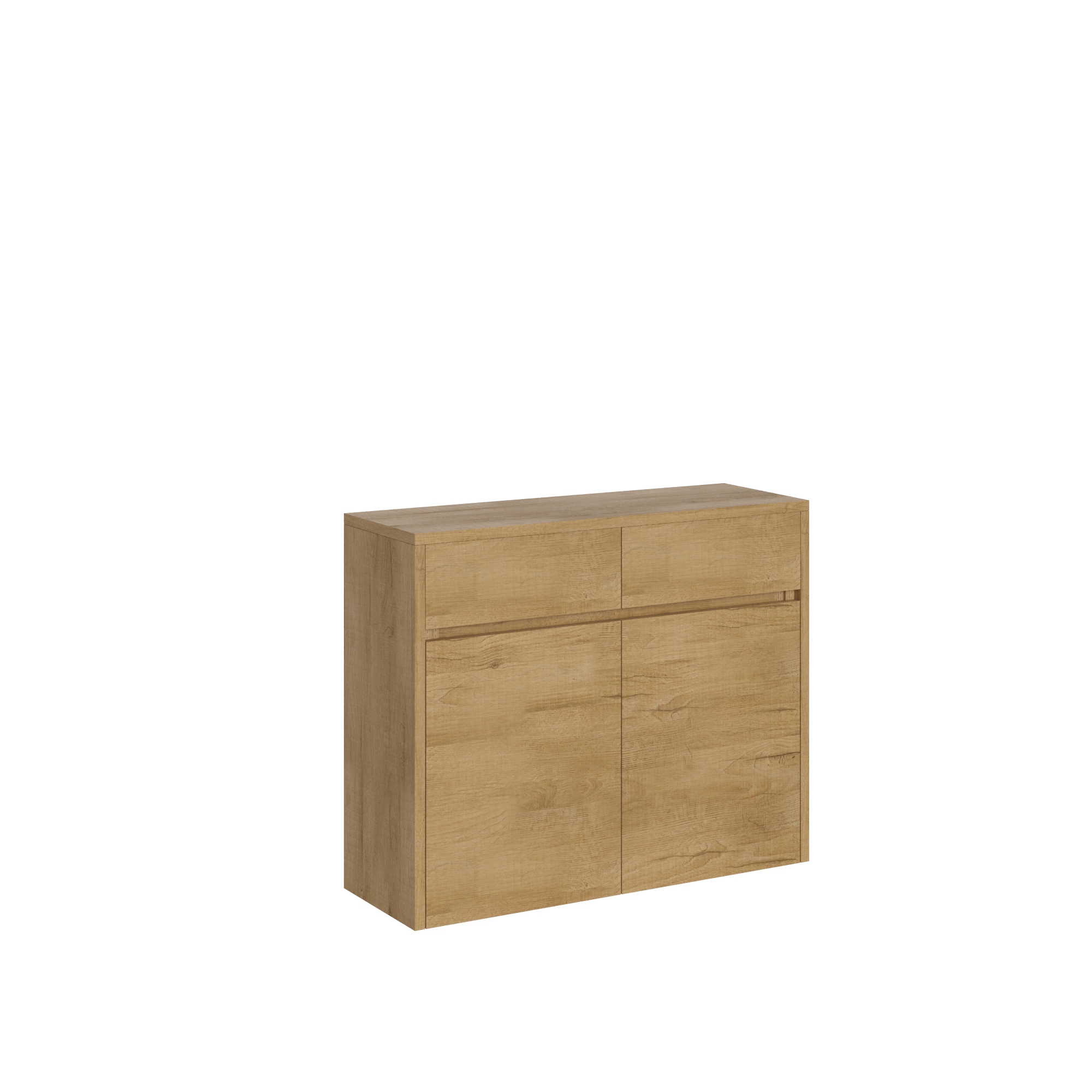Bancos inferiores y superiores extensibles 72x26/300 cm Evolve Roble Nature - Itamoby