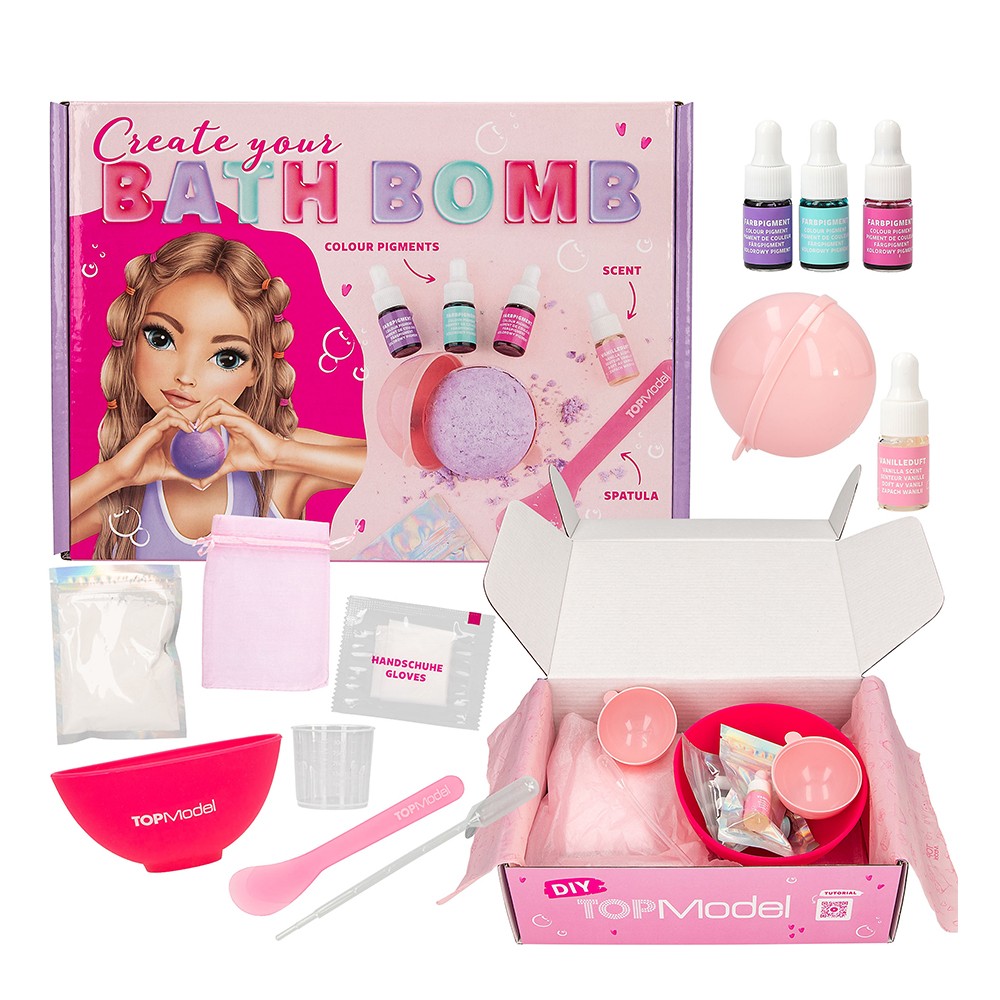 Top Model Crea Tus Bombas de Baño.