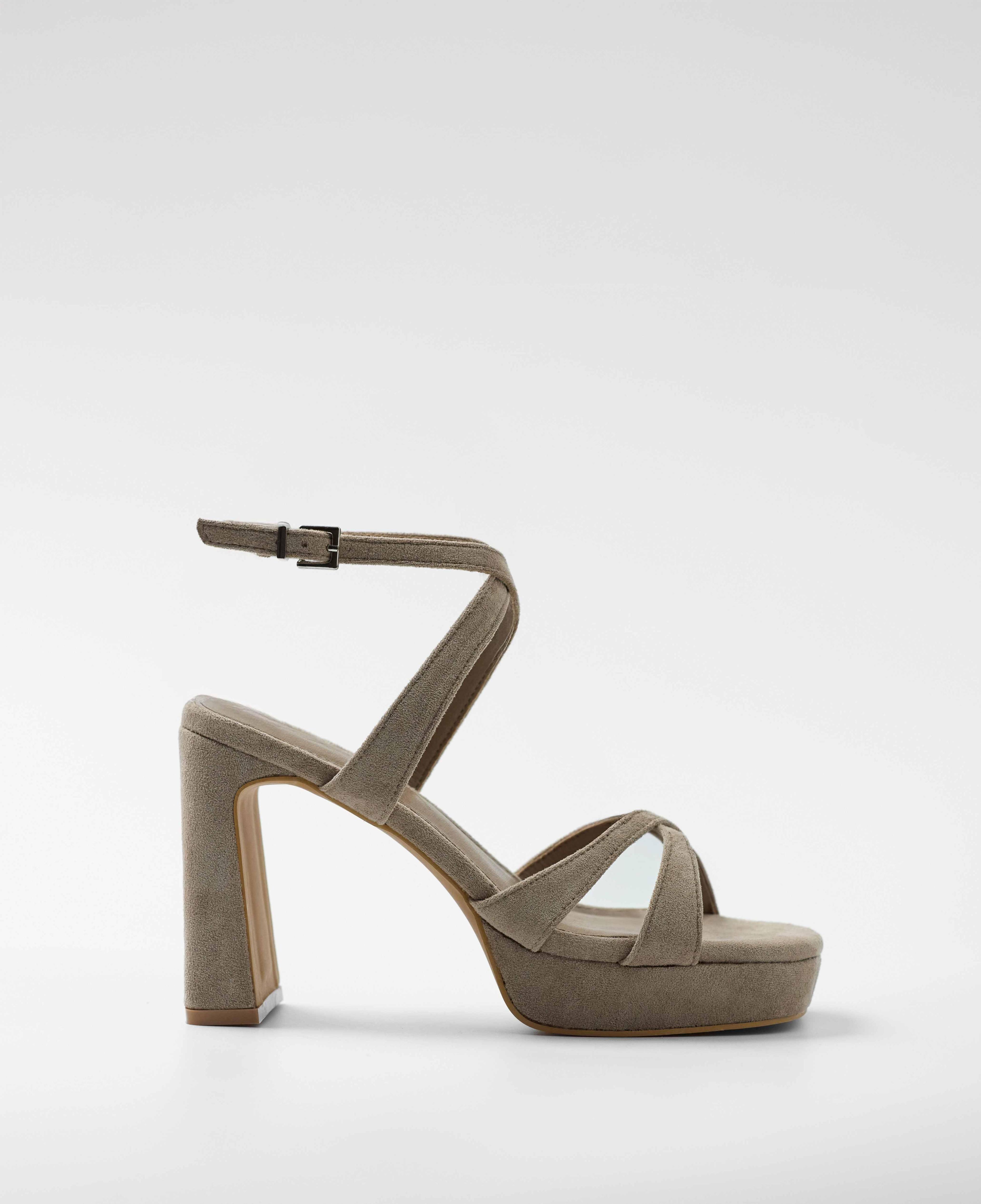 Mim Shoes GERY TOPO Sandalia de tacón Mujer 15056868409730
