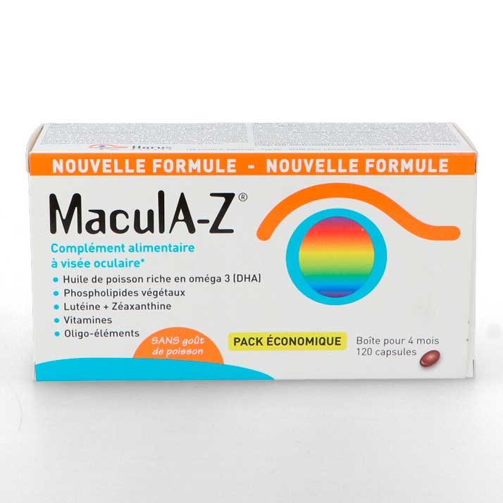 Macula Z - Suplementos Alimenticios para el Cuidado de la Vista - 120 Capsulas