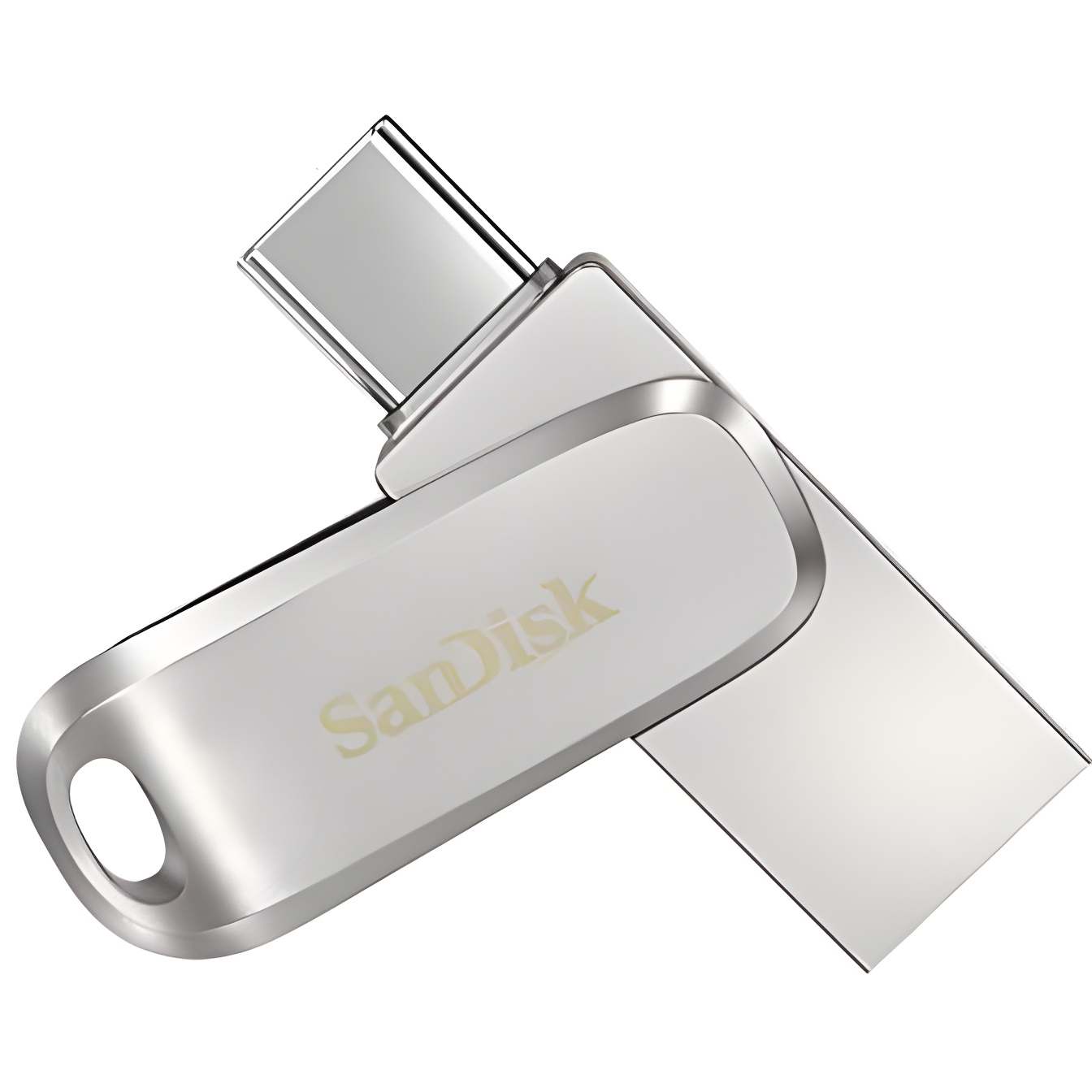Sandisk ultra luxe, 1tb dual usb type-c flash memory 150mb/s usb 3.1 gen 1, silver