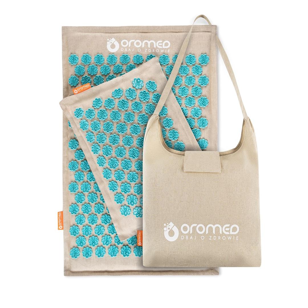 Oromed Estera de Acupresión Oro-health, Color Gris - Fácil Almacenamiento y Plegable