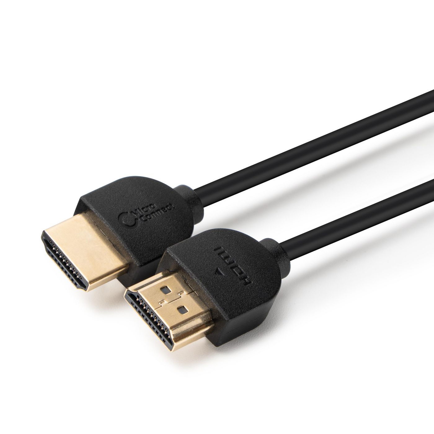 Cable HDMI Microconnect 4K Delgado 0.5m Alta Calidad