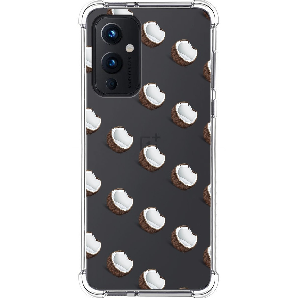 Tumundosmartphone Funda Silicona Antigolpes para OnePlus 9 5G diseño Cocos Dibujos