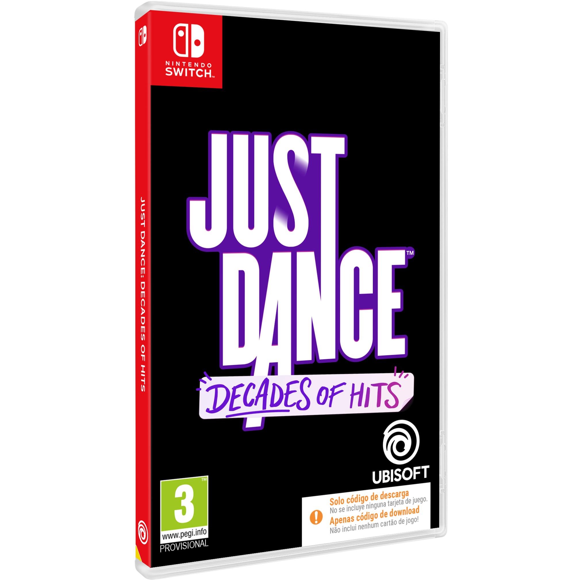 Just Dance: Decades of Hits para Nintendo Switch 2 (Codigo de descarga) (Edición española)