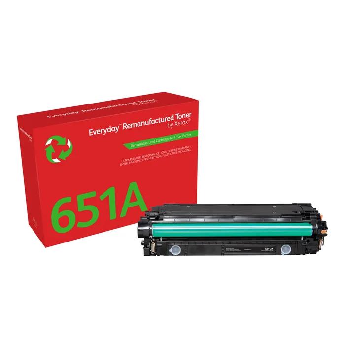 Compatible xerox everyday hp ce340a / ce270a / ce740a negro cartucho de toner 651a / 650a / 307a