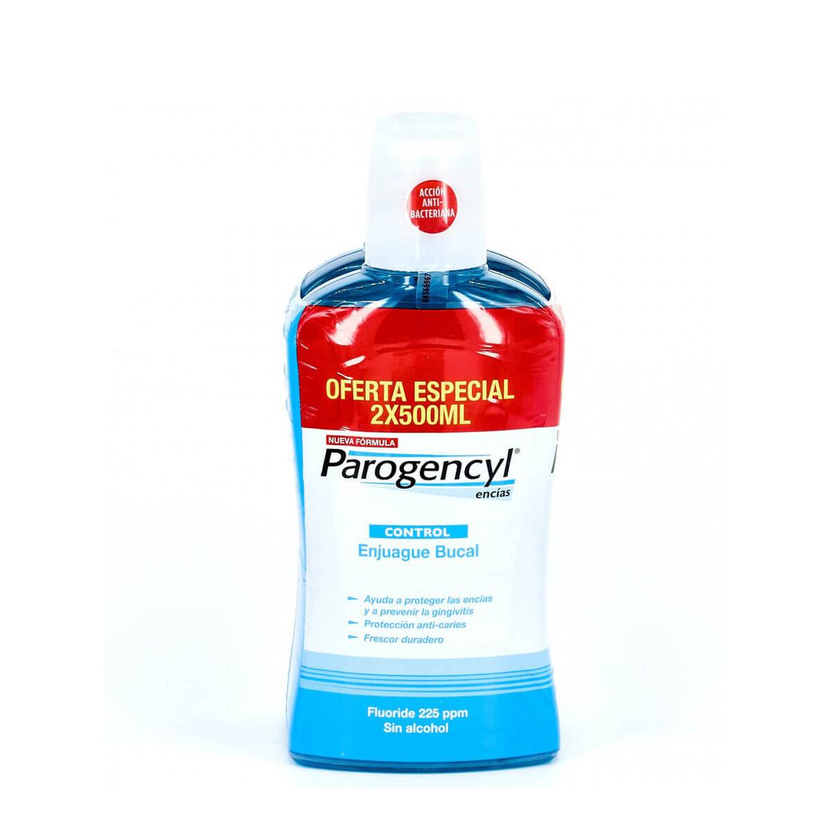 Parogencyl colutorio encías 2x500 ml