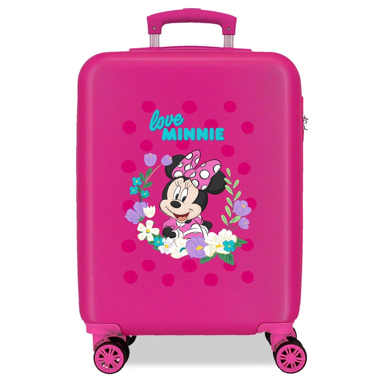 Disney Minnie Maleta De Cabina ABS Rígida Minnie Golden Days 55cm