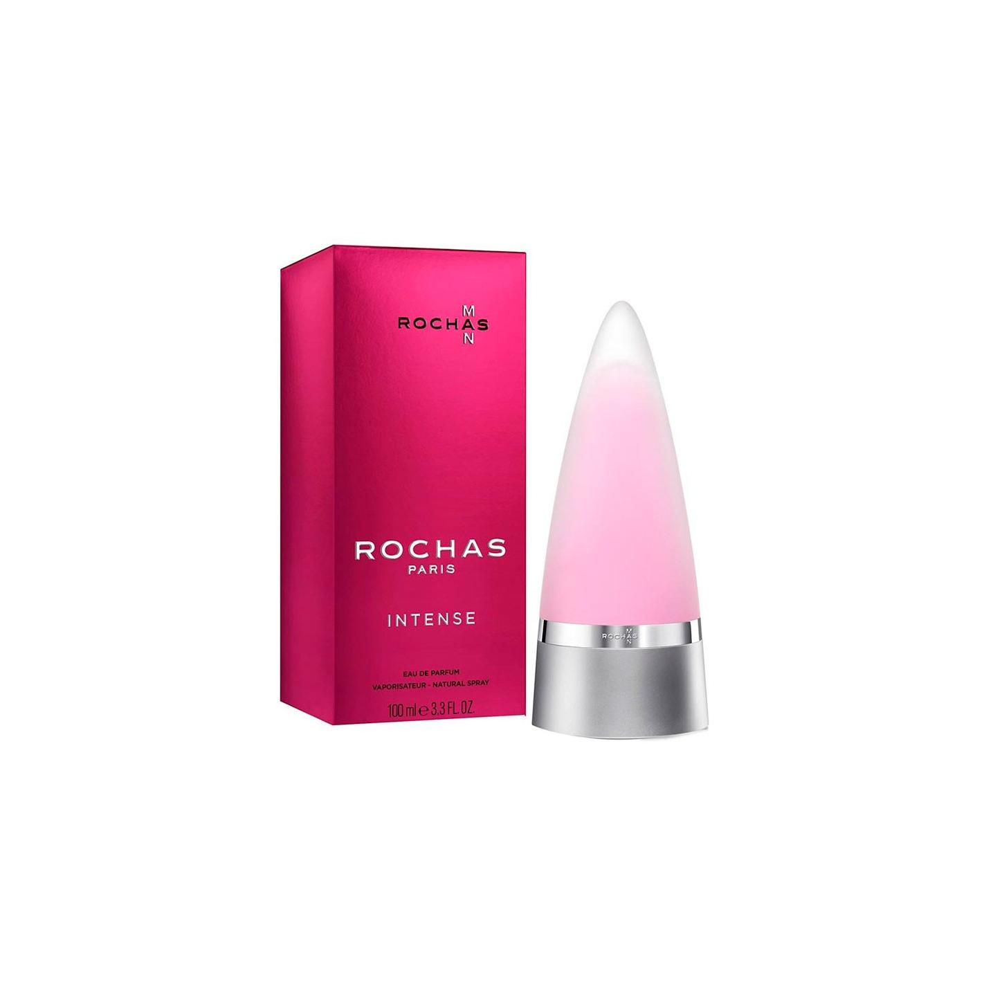 Rochas - Rochas Man Intense Eau De Parfum para hombre, aroma masculino intenso y atemporal, fragancia de lujo con notas amaderadas y especiadas, ideal para uso diario y ocasiones especiales
