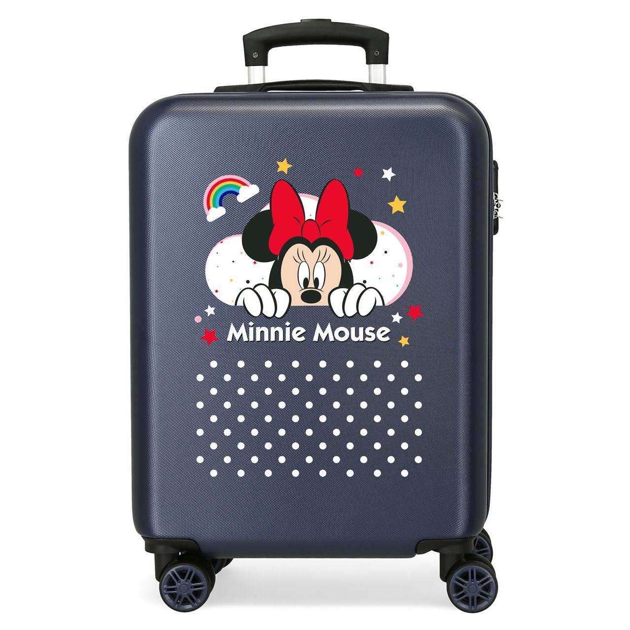 Maleta de cabina Disney Minnie Rainbow 55cm