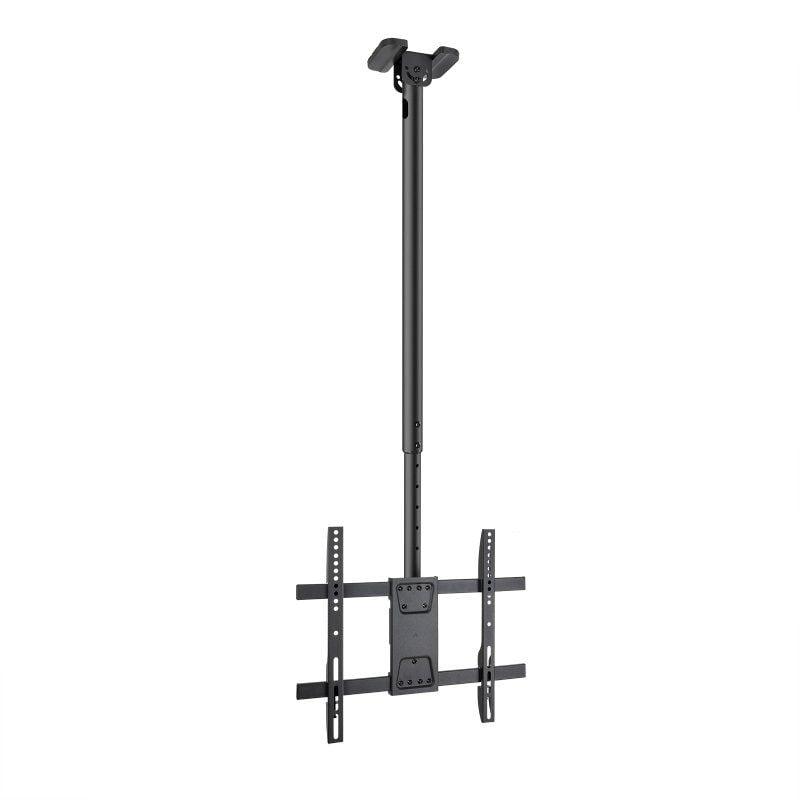 Tooq Soporte de Techo para Pantallas 32"-75", Negro, carga máxima 60 kg