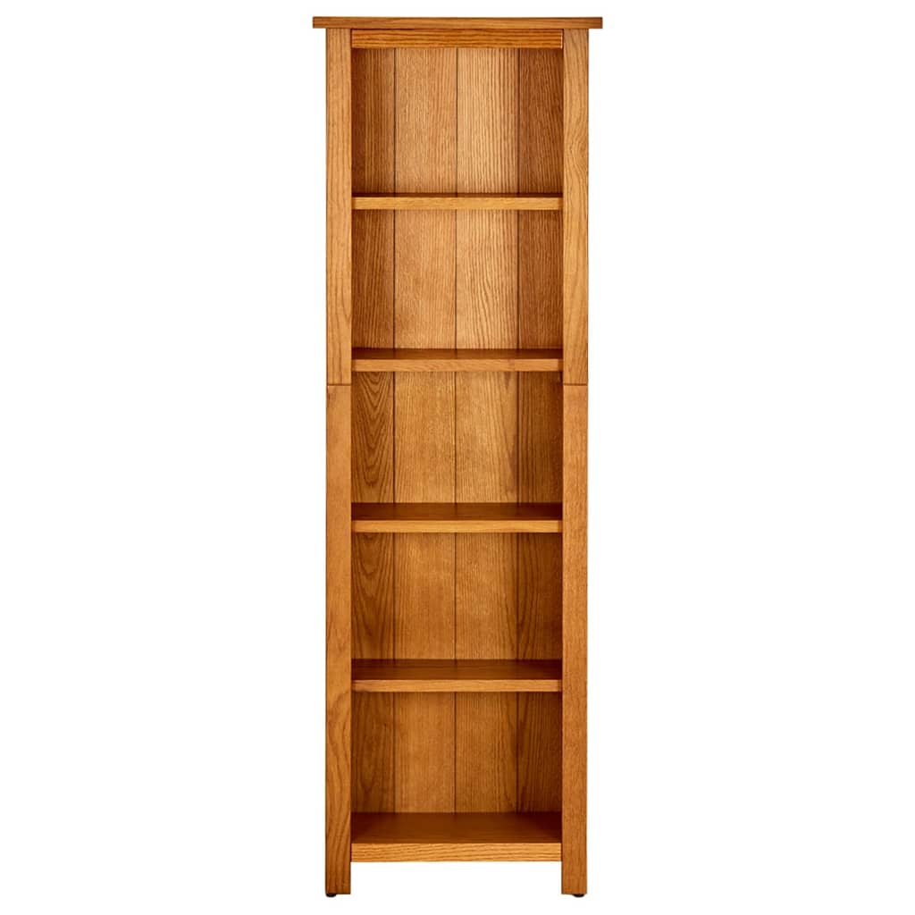 Vidaxl Estantería de Madera Maciza de Roble