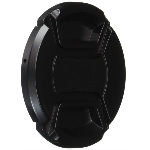 CABLEPELADO Tapa para Lentes de Camara | Tapa de protección Snap On | Tapa Protector Lente Camara | Universal | Compatible con Nikon, Canon, Sony, Fujifilm, Pentax | Negro | 55 mm