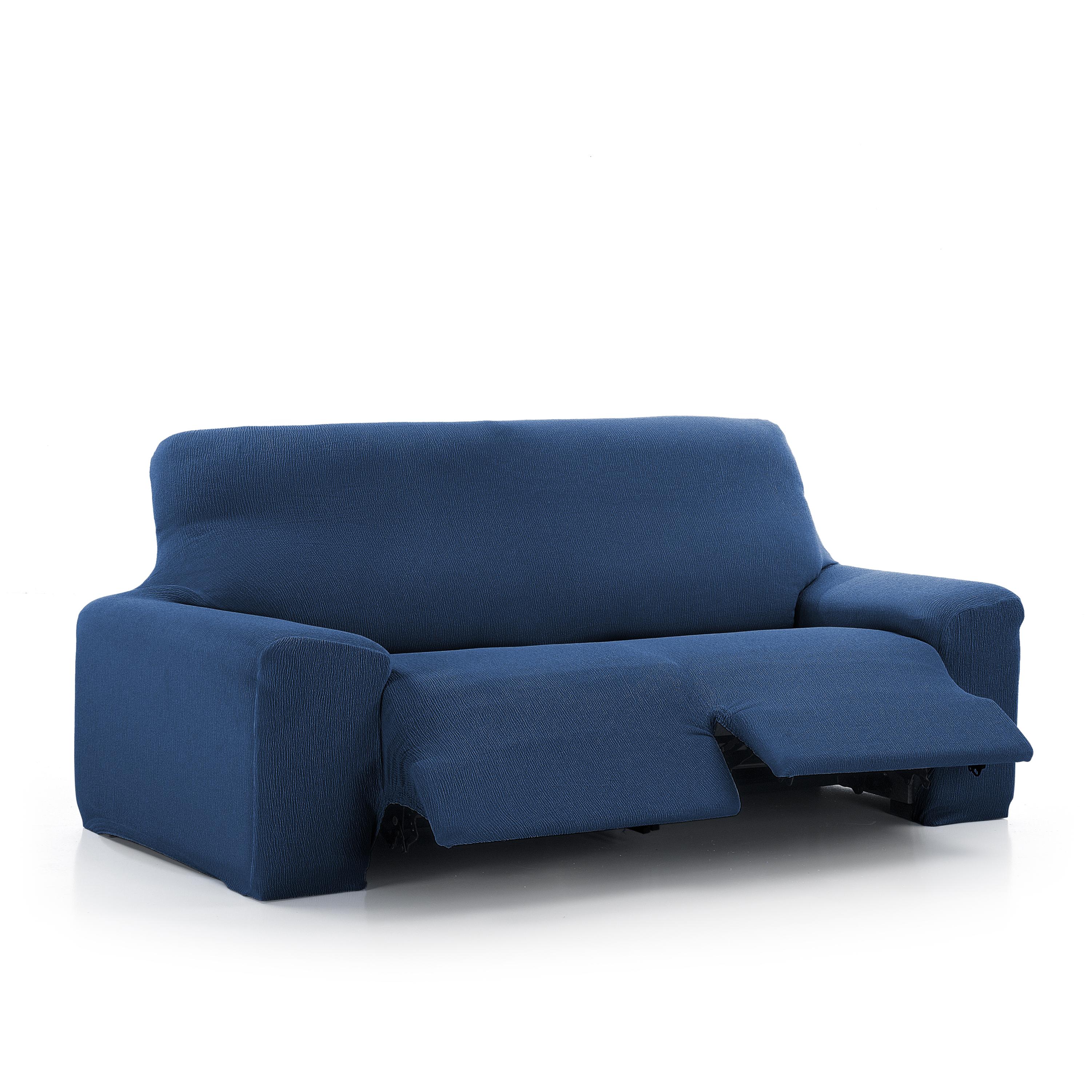 NORDIC HOME Funda de Sofá Elástica 3 Plazas Relax Vera Antracita