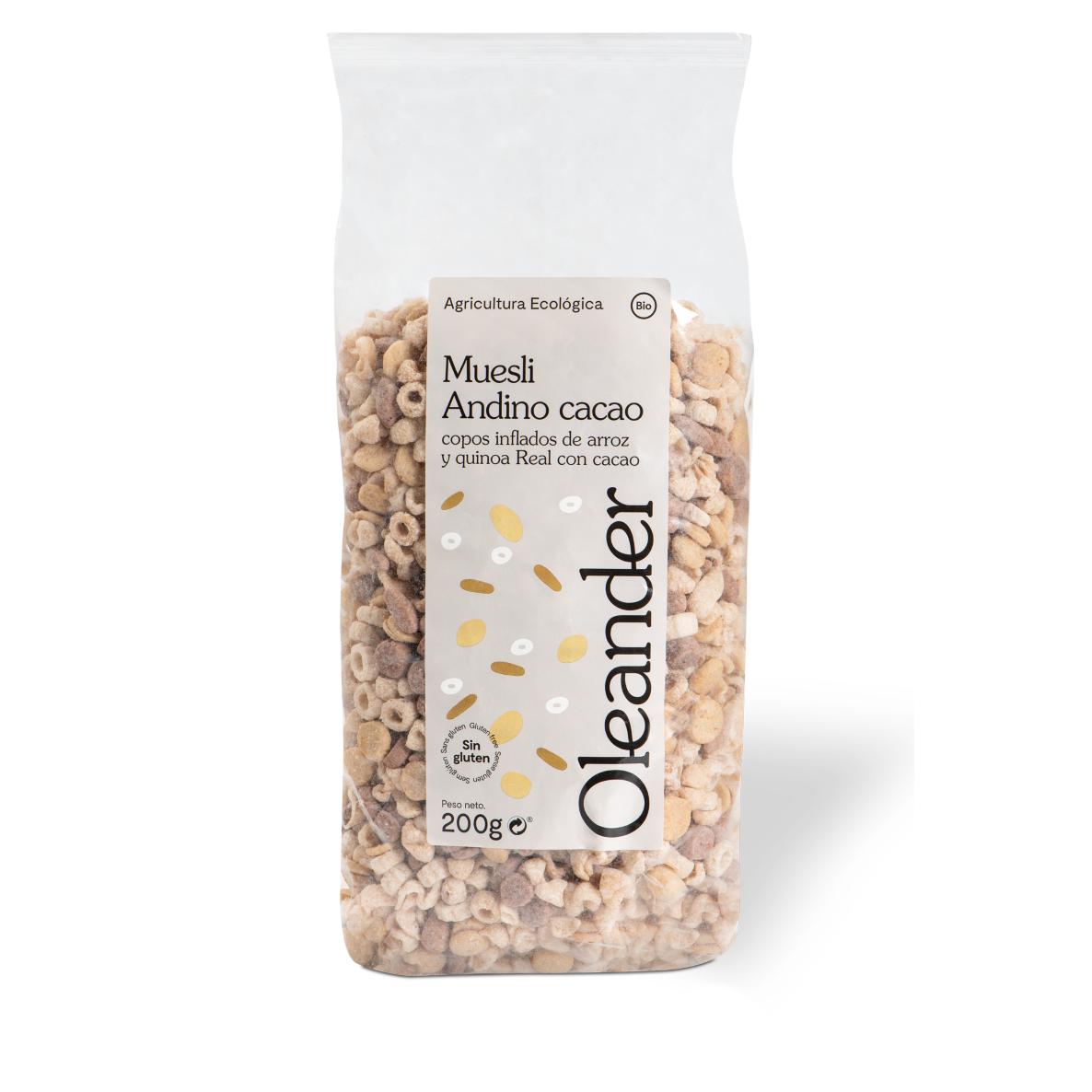 Muesli andino cacao bio Oleander