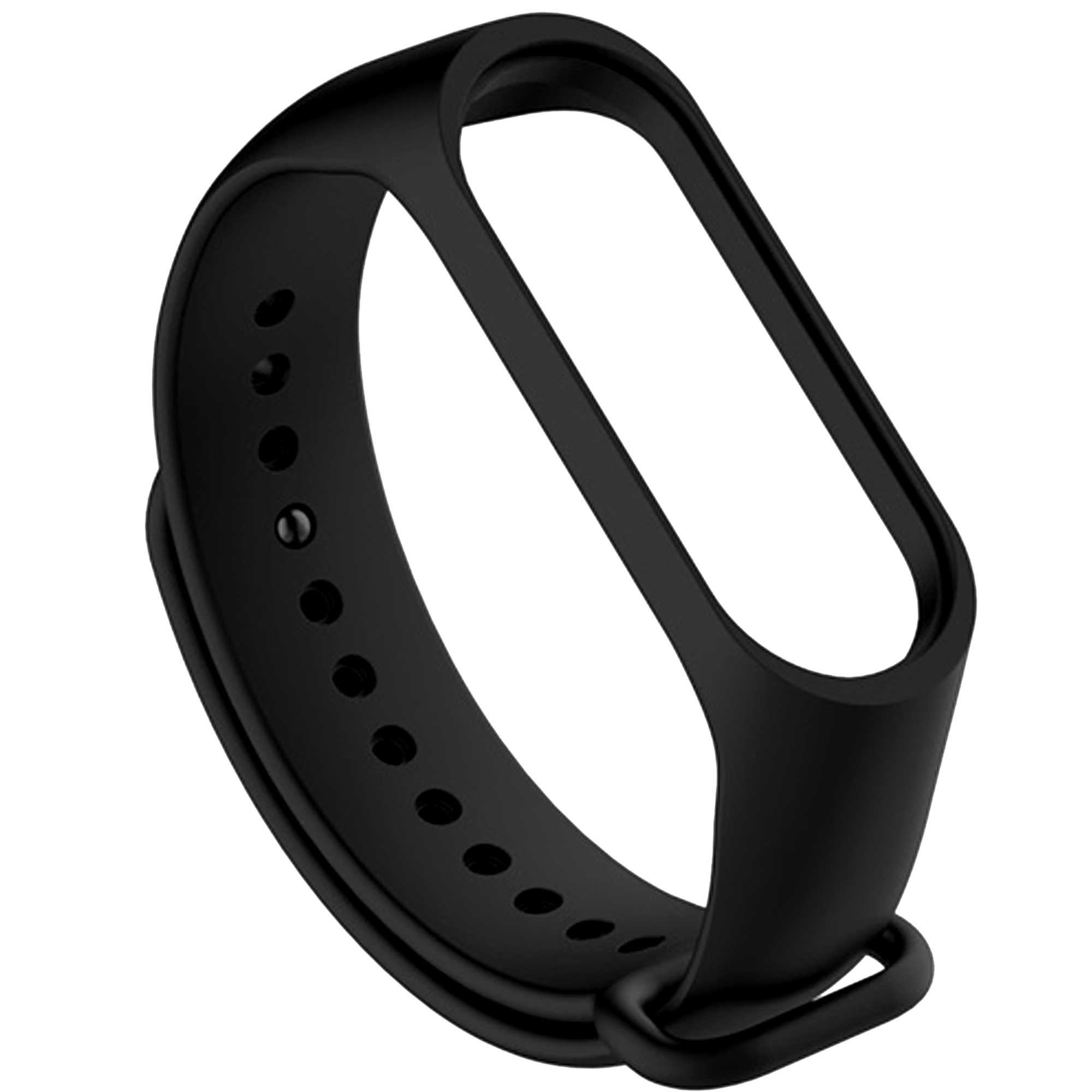 Ociodual Correa de Repuesto Compatible con Xiaomi Mi Band 6 5 Amazfit Band 5 Negra Recambio Silicona Suave Flexible Pulsera Brazalete