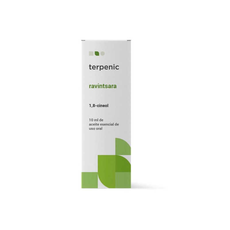 Aceite esencial alimentario de Ravintsara Bio 10 ml de aceite esencial Terpenic