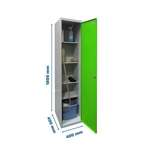 Estantería SIMONRACK Simonlocker prof.dism.cleaning 180x40x40 1/4 gr/ve