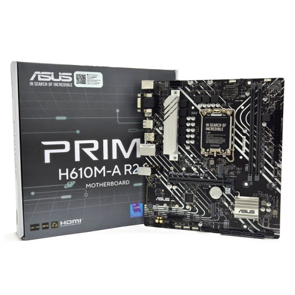 Placa Base Asus Prime H610M-A R2.0- Socket 1700- Micro ATX