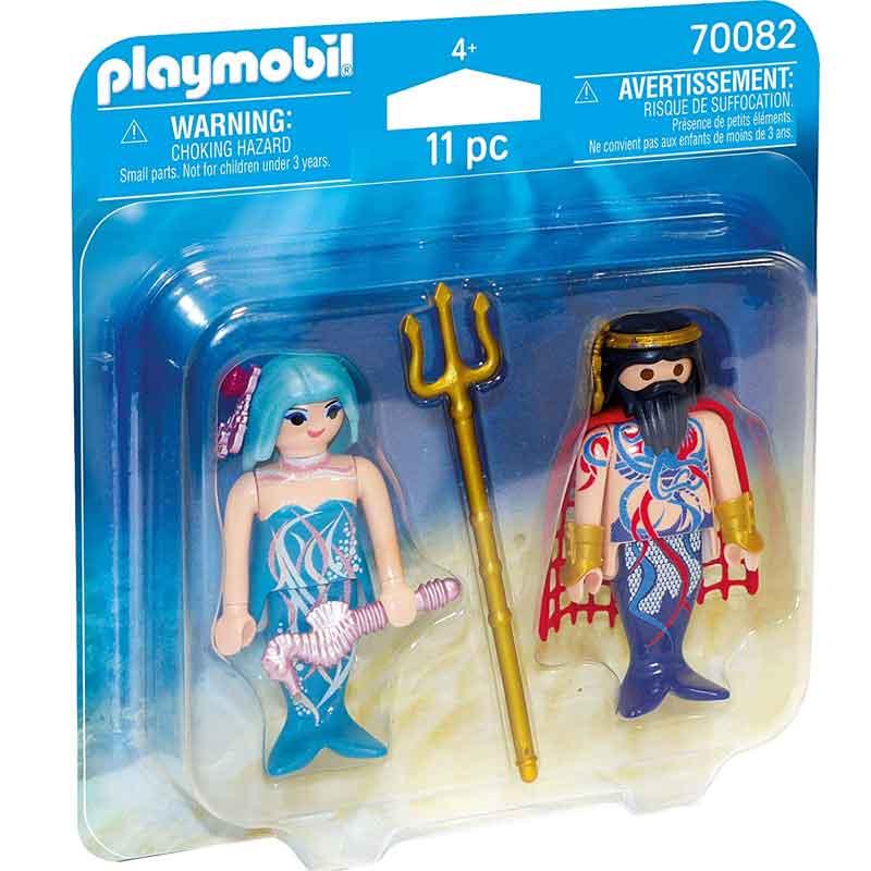 Playmobil 70082 - Duo Pack Rey del Mar y Sirena PLAYMOBIL