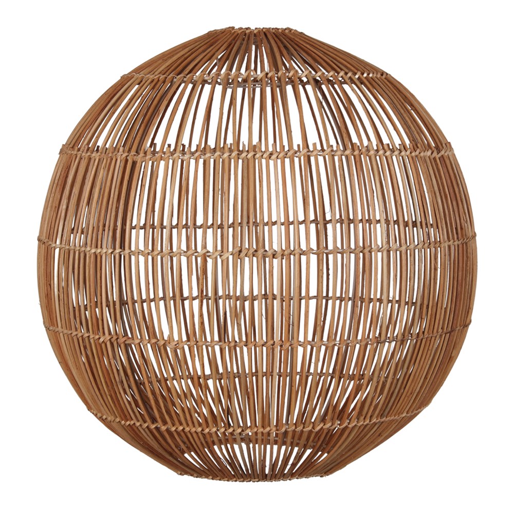 Pantalla Lámpara De Ratán Kolton - Misterwils Furniture For Free Souls 50x50x50
