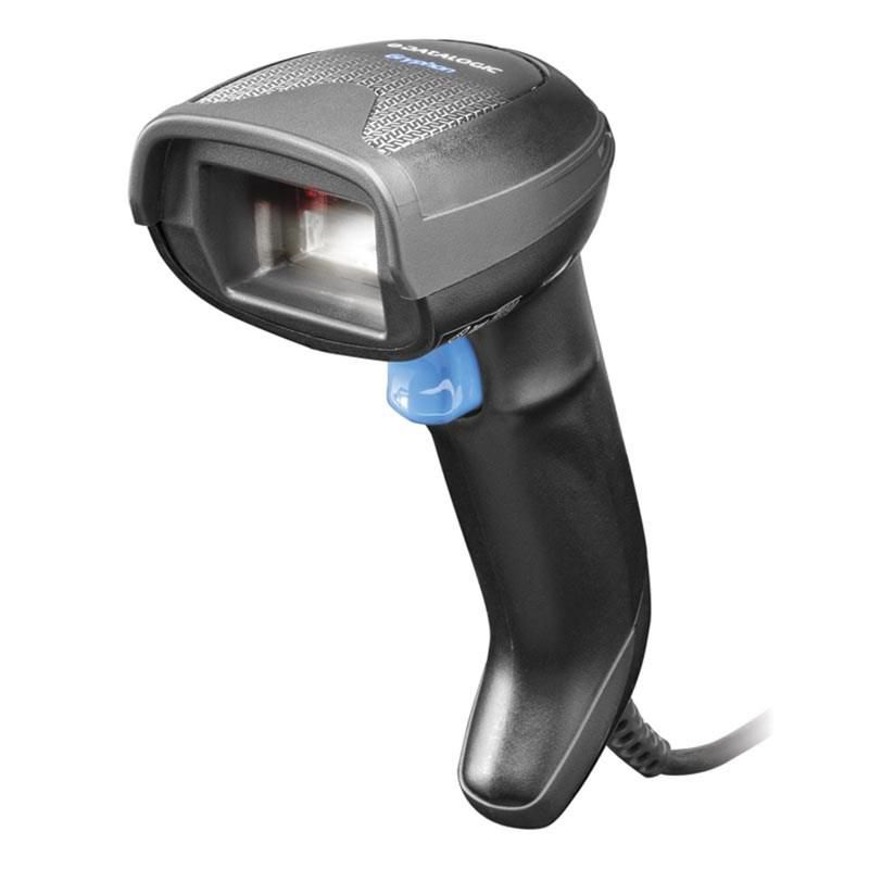 Datalogic GD4520 - Escáner 2D de Alta Resolución con Cable USB y Soporte