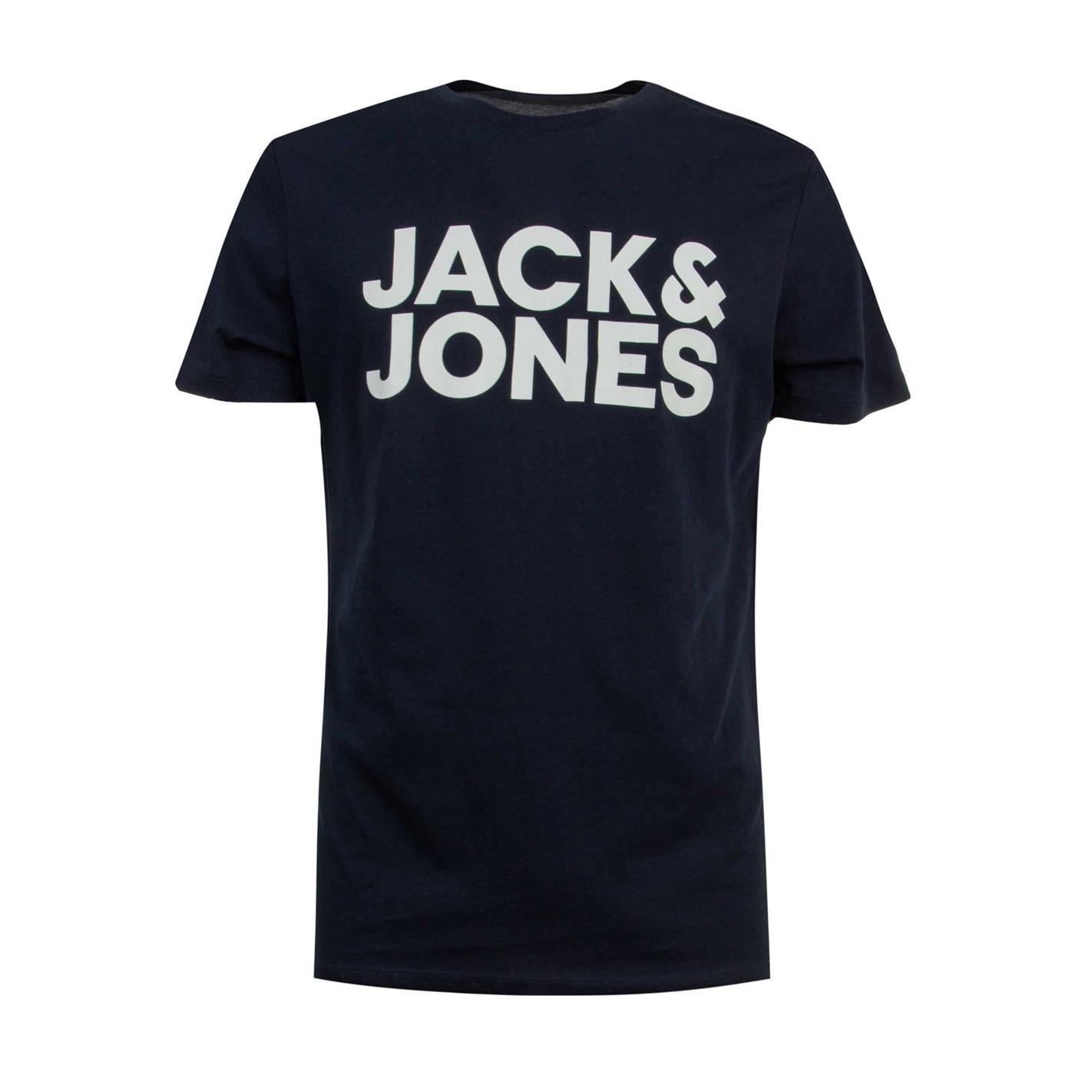 Jack & Jones - Jack & Jones Camiseta Hombre Clásica Azul Marino / 12151955 Navy