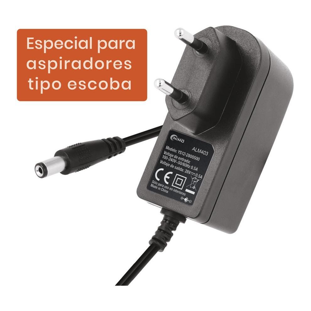 Nimo Alimentador Fijo 28Vdc 500ma para Escoba - Salida Jack Hueco 5.5x2.1x10.0mm