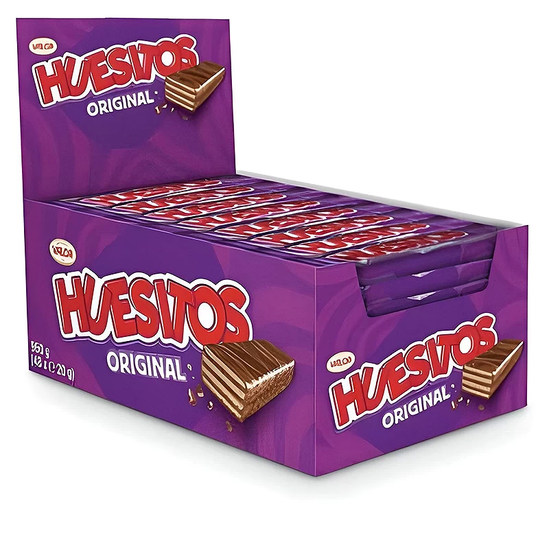 Caja HUESITOS Original 24 Unidades 40gr Chocolate con Leche