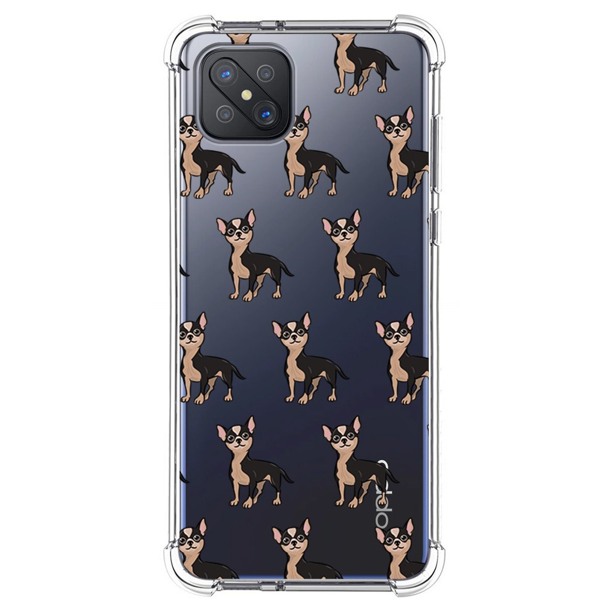 Funda Silicona Antigolpes para Oppo Reno 4Z 5G diseño Perros 11 Dibujos