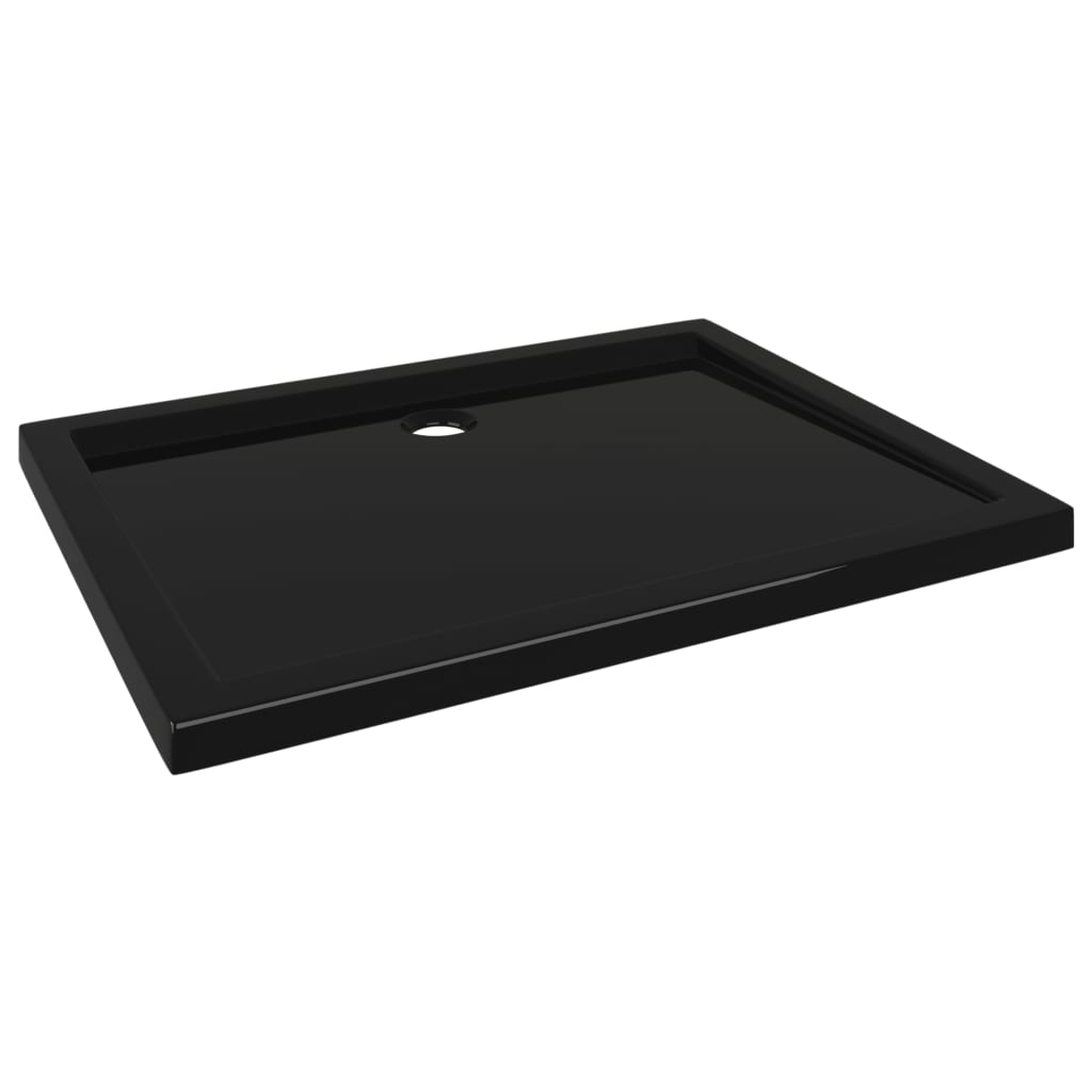 vidaXL Plato de Ducha Rectangular ABS 80x100 cm Placa Receptor Baño Aseo Baño Color Blanco,  Negro, y mas