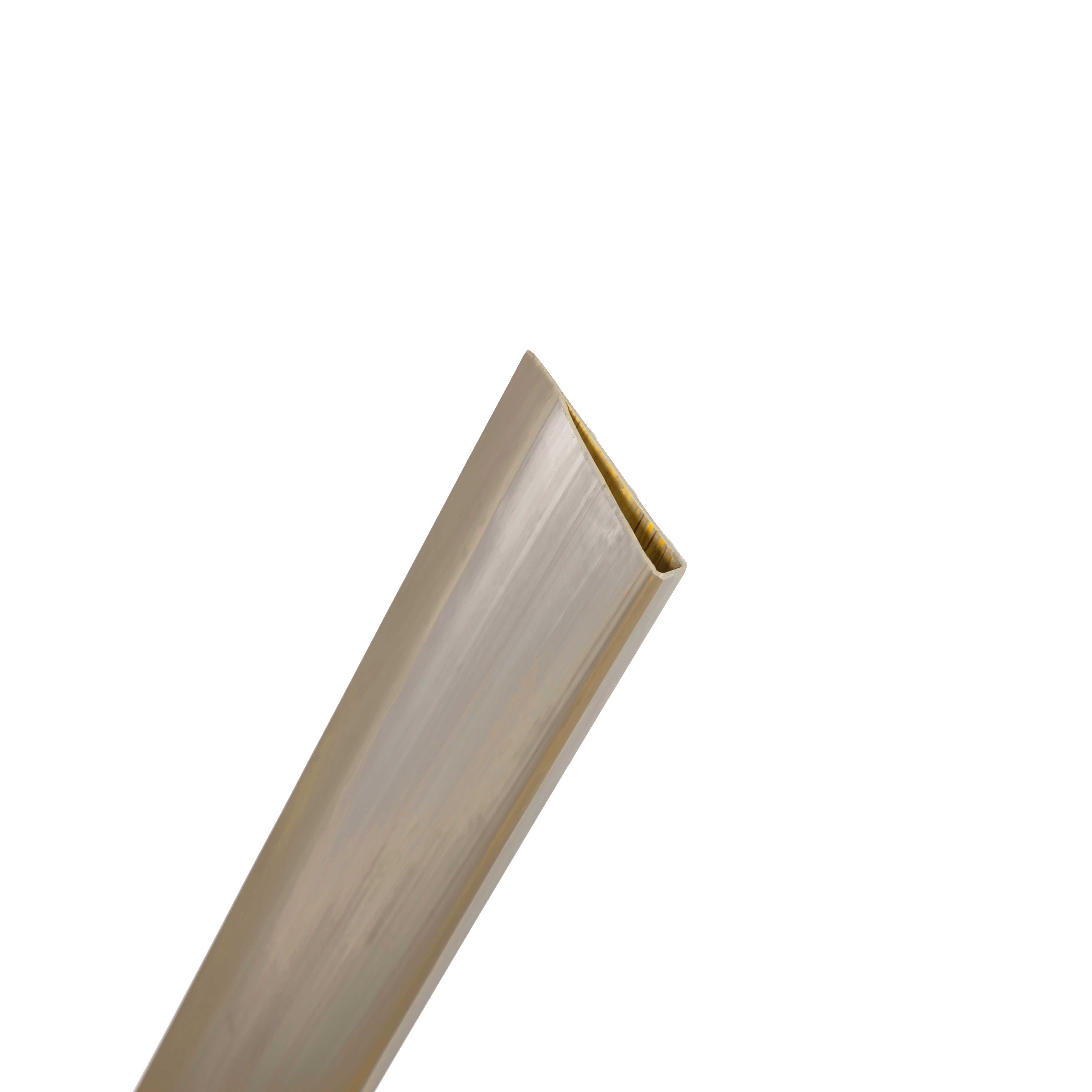 Nortene | Perfil Remate U Cañizo Pvc 1.5 M Piedra | Cerramientos | Embellecedor | Resistente A La Intemperie | Jardín Y Terrazas