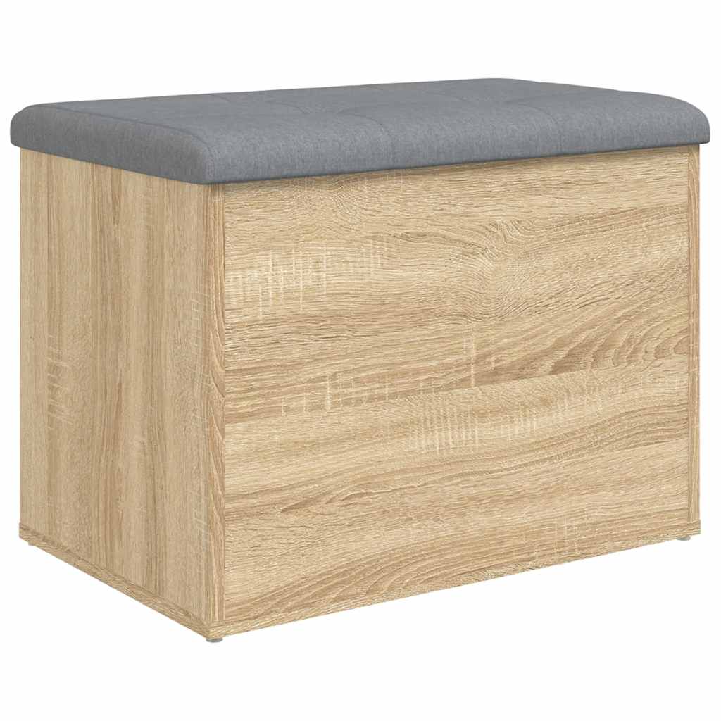 vidaXL Banco almacenaje madera ingeniería 62x42x45 cm
