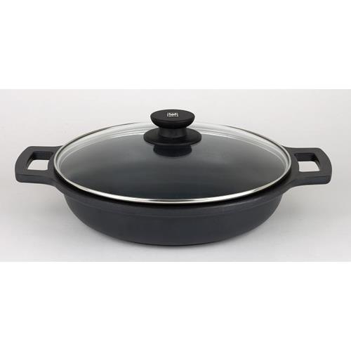Cacerola baja BRA aluminio fundido sin tapa 45 cm.