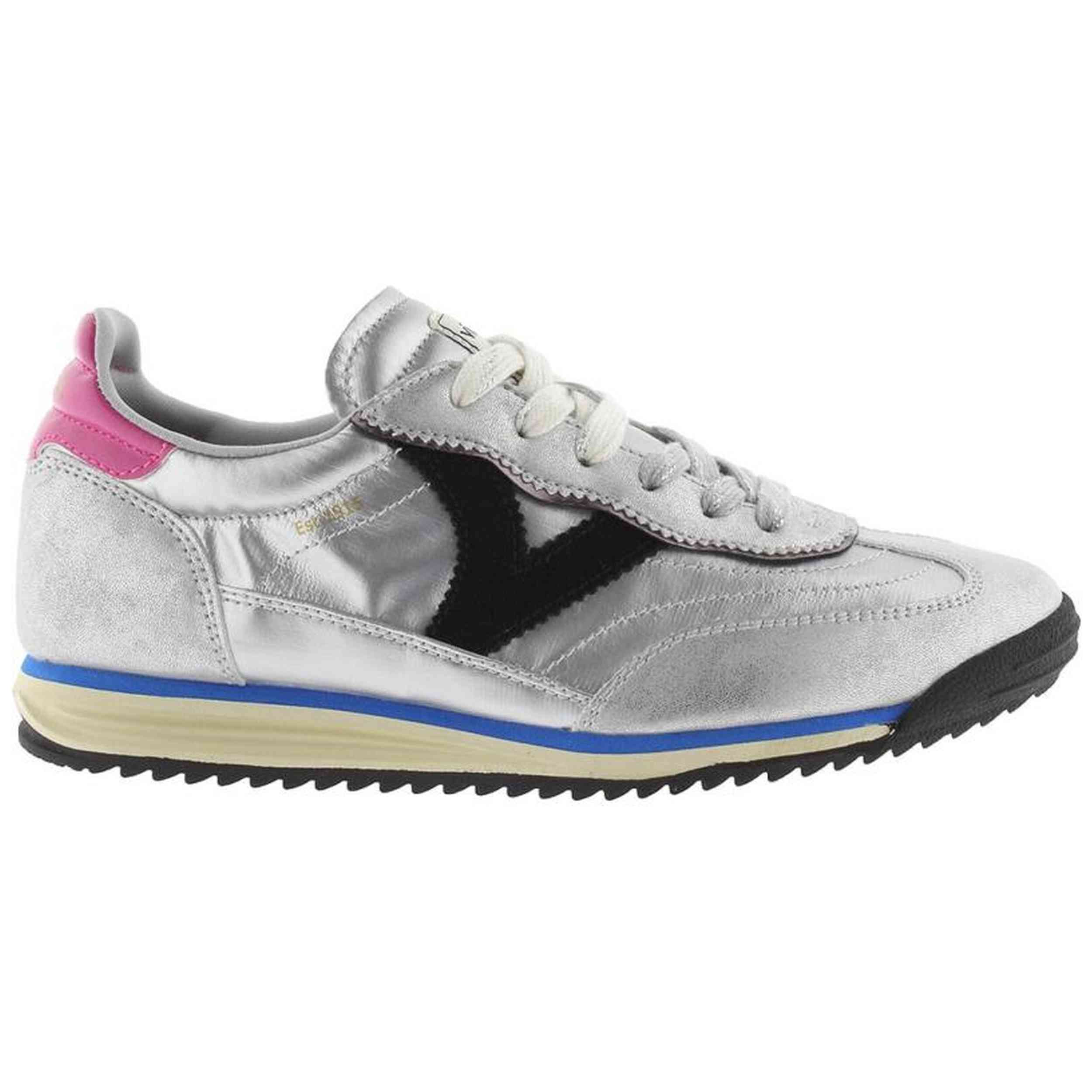 Zapatillas Victor para Mujer en color Plateado