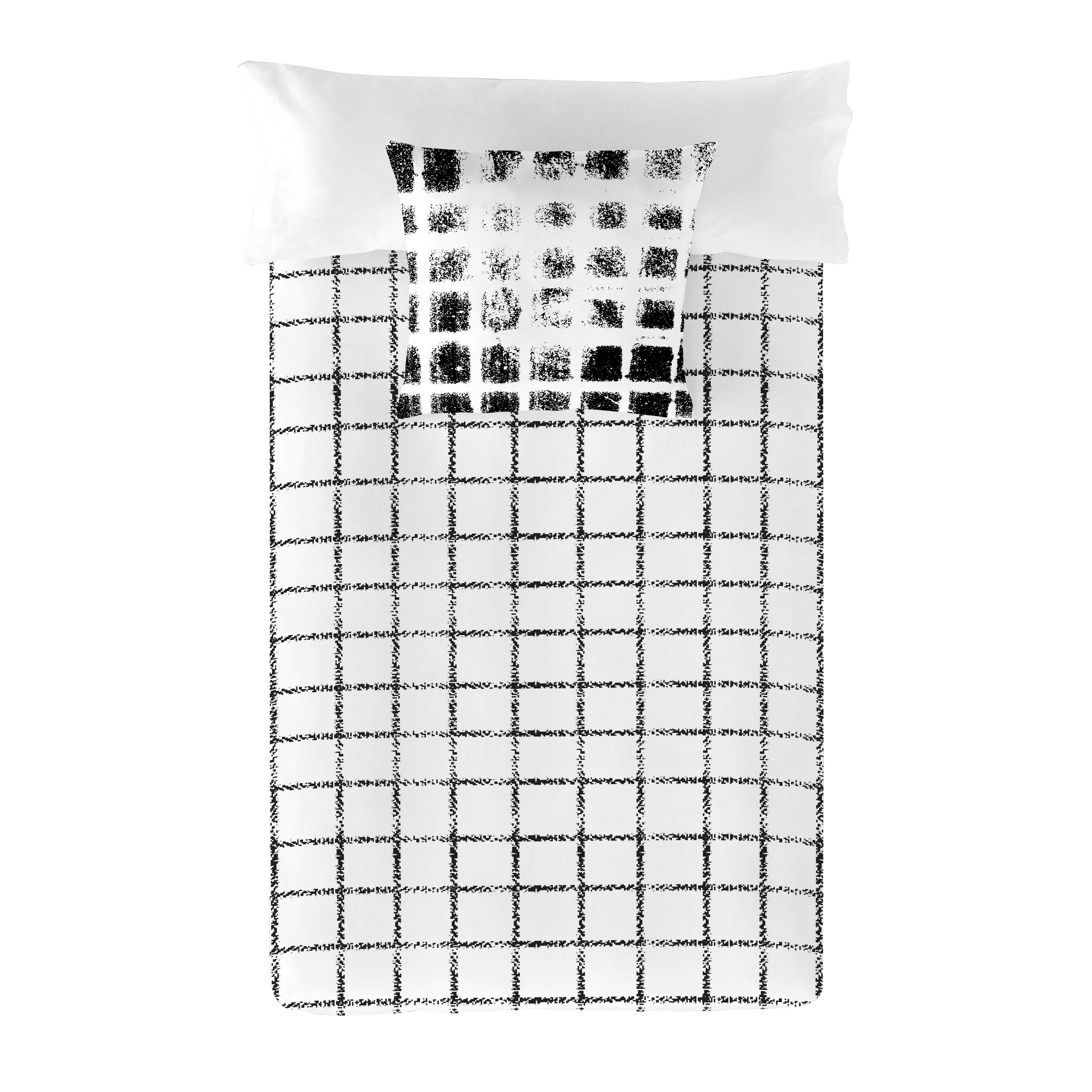 FUNDA NÓRDICA 100% ALGODÓN IAN BW POPCORN FABRICADO EN ESPAÑA