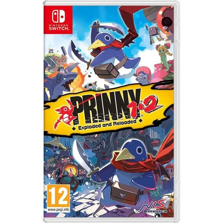 Prinny 1-2 Exploded and Reloaded(ImportacionUK)-Switch-Nuevoprecintado