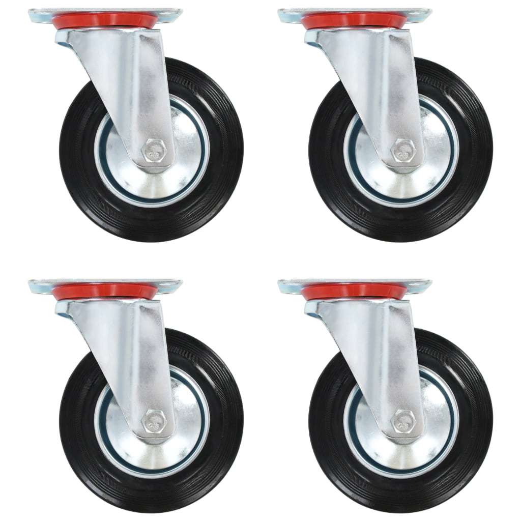 vidaXL Ruedas Giratorias con Diámetro 160mm Manipulación Materiales Mueble Cantidad 4 unidades,  8 unidades,  12 unidades y mas