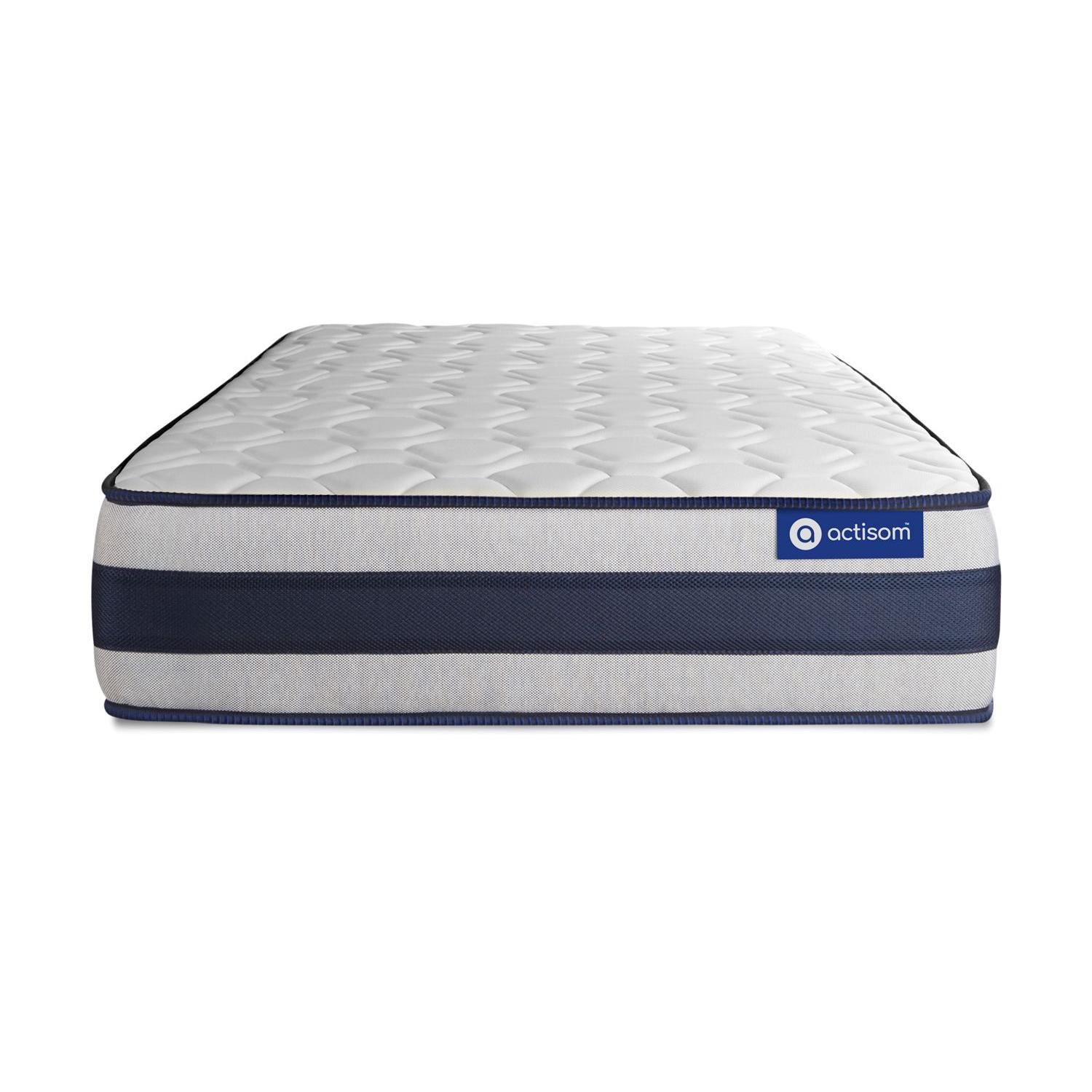ACTISOM - Colchón 75 x 190 - Colchón 1 plaza, Espuma Viscoelástica, 24 cm de Grosor - Soporte y Confort Firme - Alta Calidad para un Sueño Óptimo
