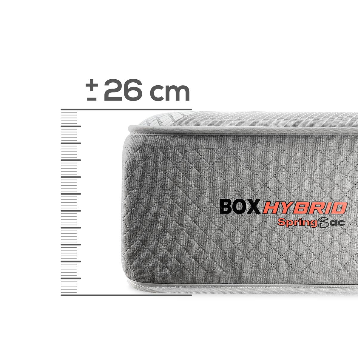 Materasso Viscoelastico 120x200 Cashmere Night Comfort Altezza 30cm Portanza Medio Alta