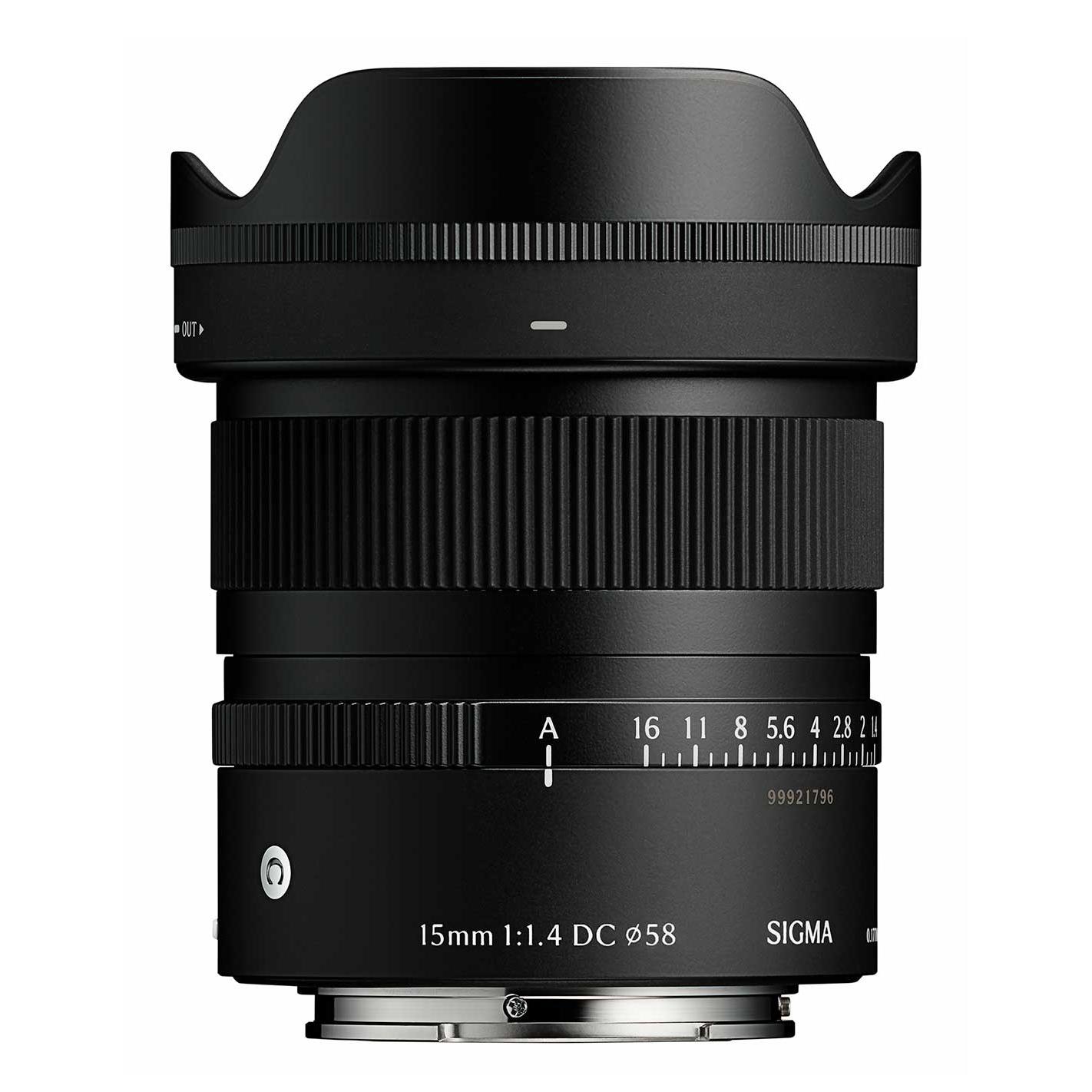 Objetivo Sigma 15mm F/1.4 DC (C) Sony E