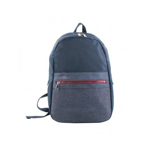 Coronel Tapiocca Mochila para hombre negra con logo grabado en etiqueta  Abel : : Moda