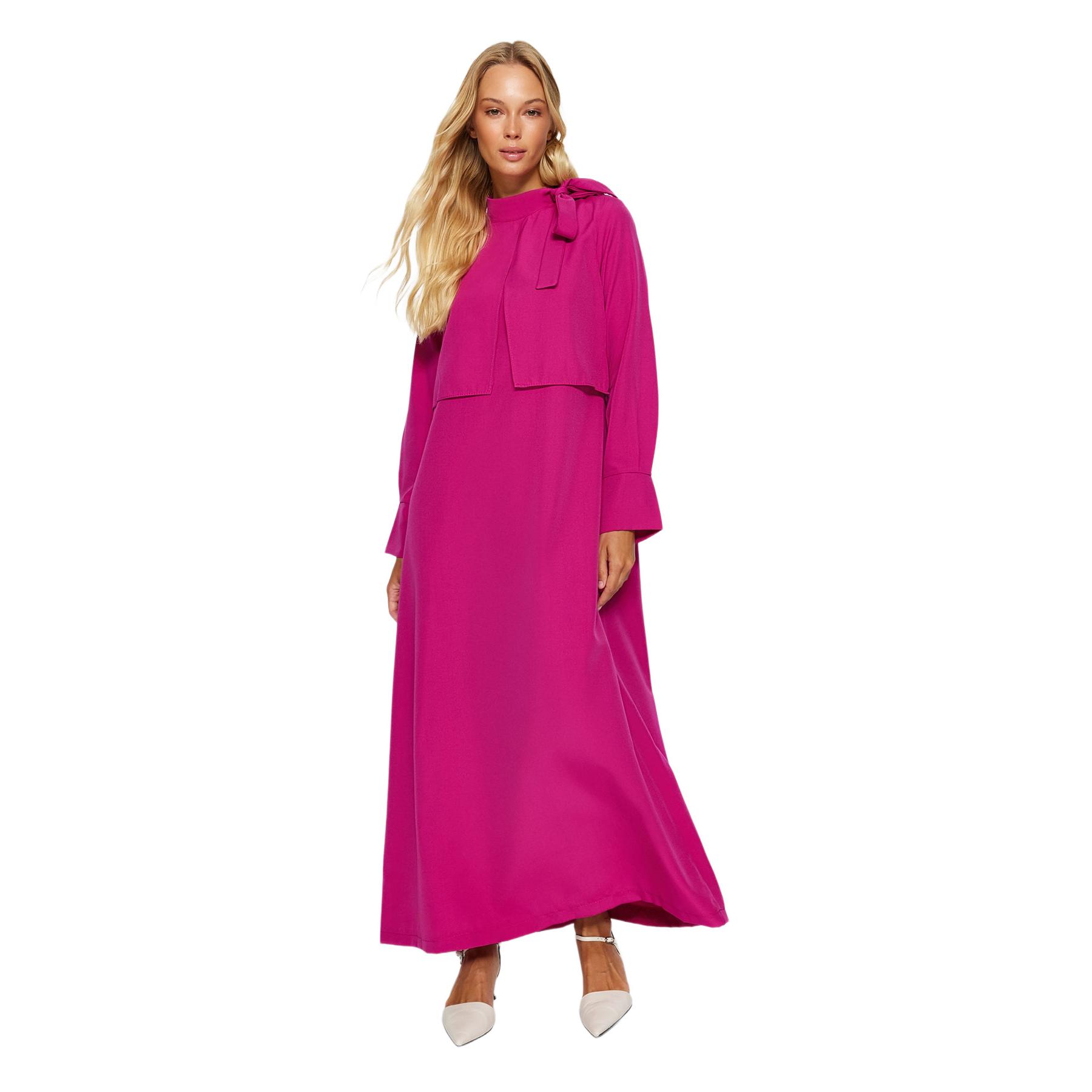 Trendyol Vestido De - Elegante Y Cómodo Rosa Mujer Talla 36