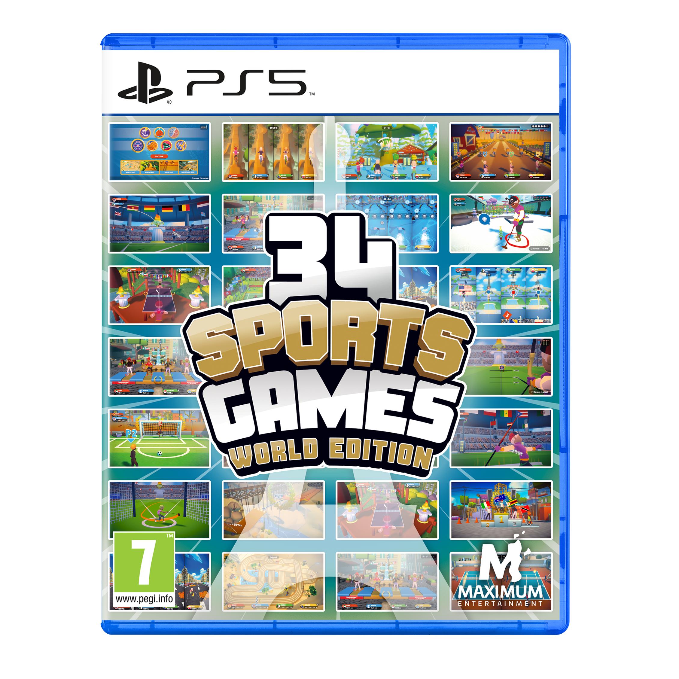 34 Sports Games World Edition - PS5 - Nuevo precintado - PAL España