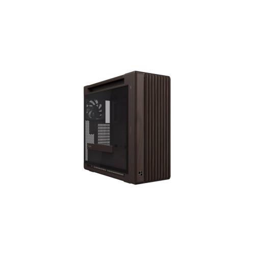 ASUS ProArt PA602 Wood Edition Retro Brown - Tempered Glass Panel Midi Tower Marrón