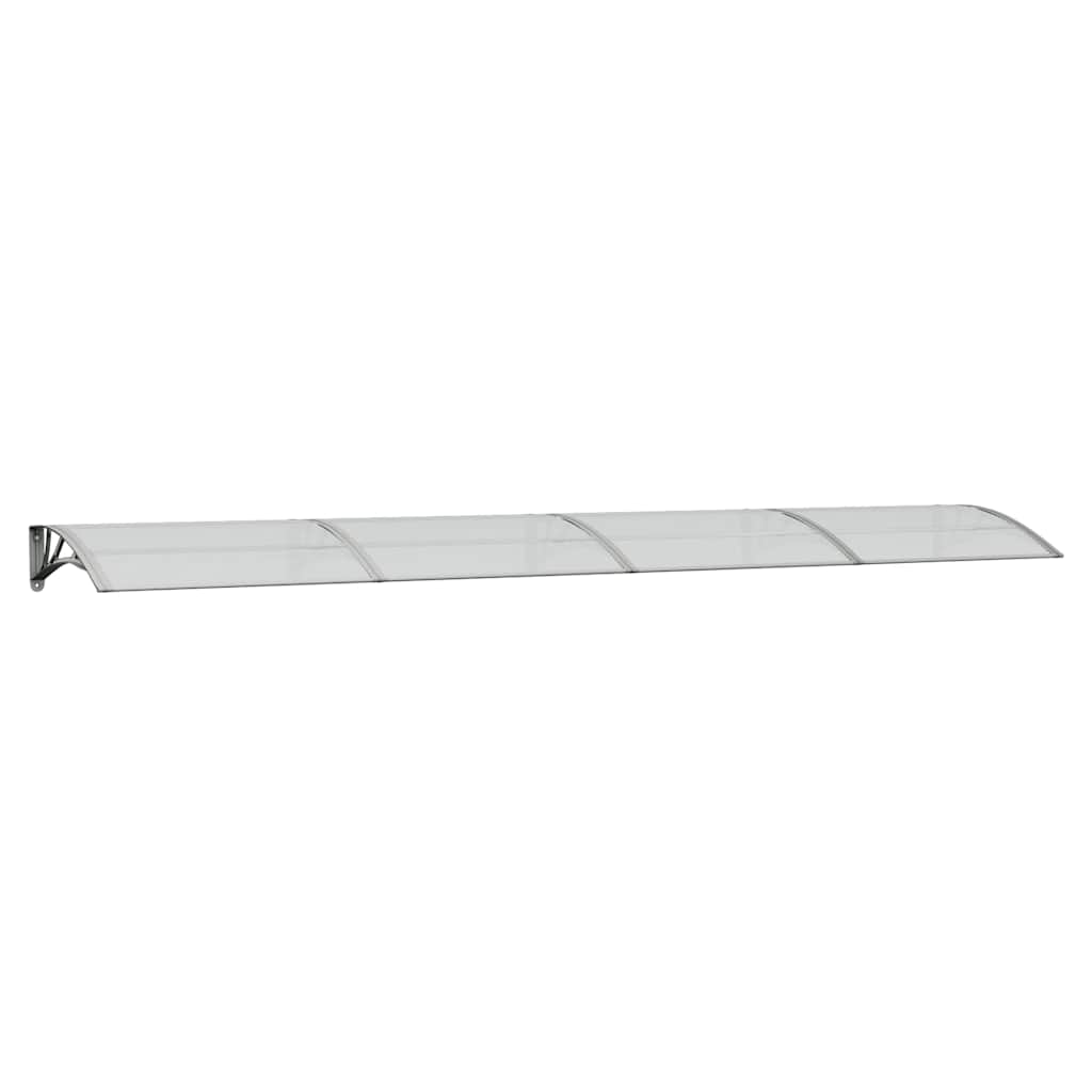 vidaxl marquesina puerta policarbonato 400x75 cm